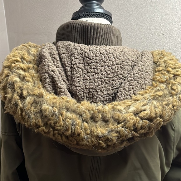 Abercrombie & Fitch High-Low lined parka coat - Picture 4 of 12